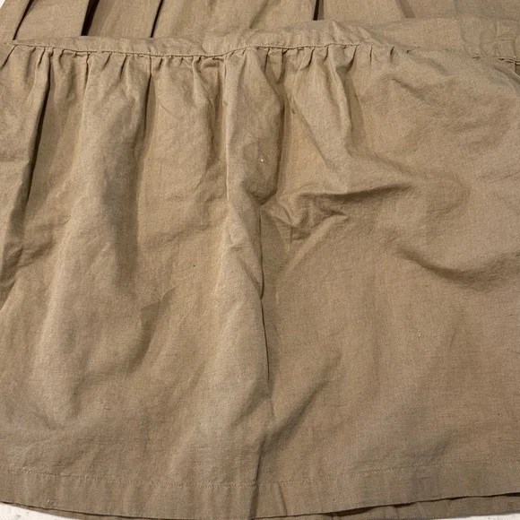 Women's olive Khaki Sleeveless V-Neck Midi Dress by pact Size M - Picture 4 of 4